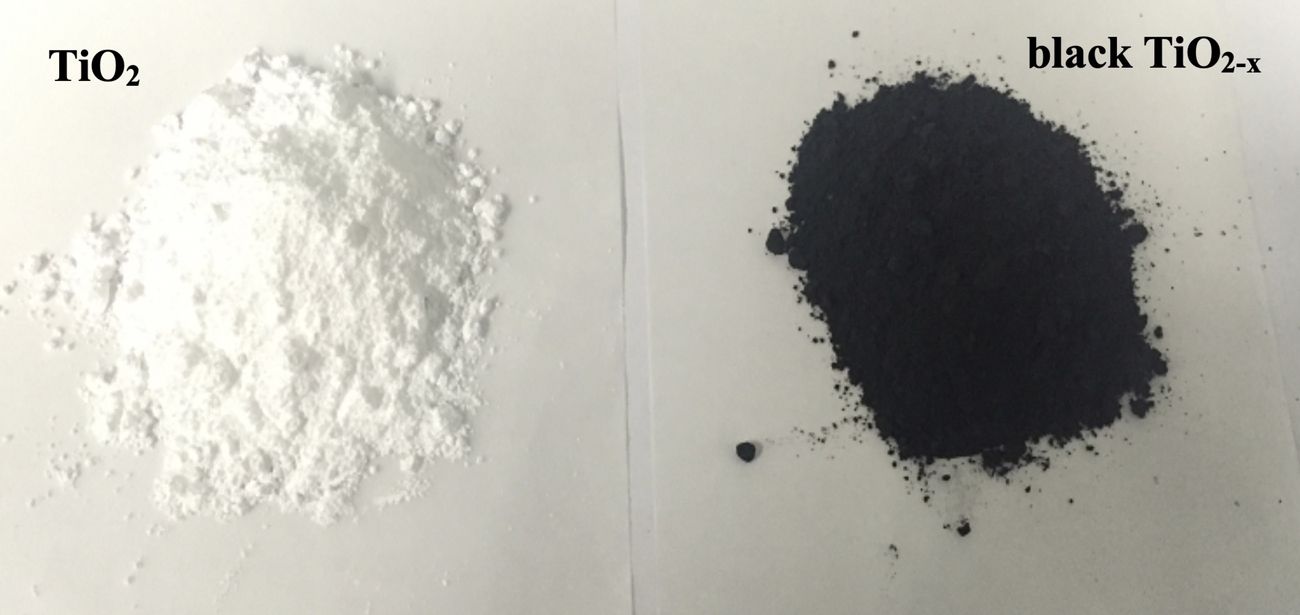 Titanium dioxide powder in black bowl. TiO2 also known as titanium (IV)  oxide or Titania. Food additive, E171. Inorganic compound, white chemical  alimentary pigment Photos