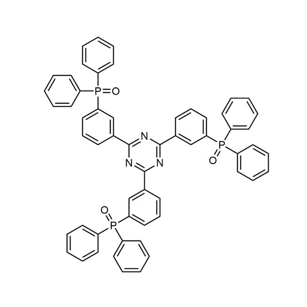 Chemical Structure of 2,4,6-Tris[3-(diphenylphosphinyl)phenyl]-1,3,5-triazine